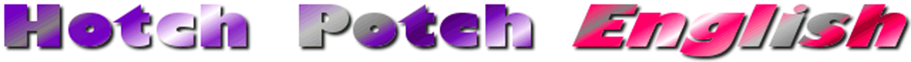 Hotch Potch English logo